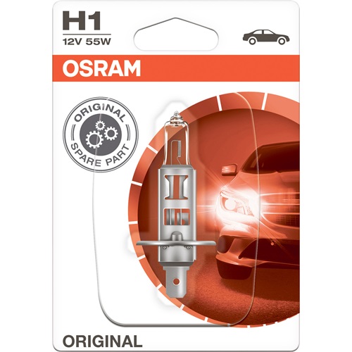 OSRAM Original halogénizzó H1, 12V, bliszter